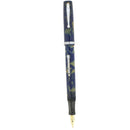 1933 WATERMAN 32 BLUE & CREAM CELLULOID 14K SEMI-FLEX NIB FOUNTAIN PEN RESTORED OFFERED BY ANTIQUE DIGGER