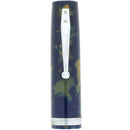1933 WATERMAN 32 BLUE & CREAM CELLULOID 14K SEMI-FLEX NIB FOUNTAIN PEN RESTORED OFFERED BY ANTIQUE DIGGER