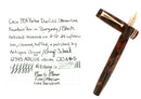 CIRCA 1934 PARKER JR STREAMLINE DUOFOLD BURGUNDY BLACK FOUNTAIN PEN RESTORED OFFERED BY ANTIQUE DIGGER