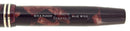 CIRCA 1934 PARKER JR STREAMLINE DUOFOLD BURGUNDY BLACK FOUNTAIN PEN RESTORED OFFERED BY ANTIQUE DIGGER