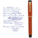 1934 PARKER SENIOR STREAMLINE ORANGE DUOFOLD FOUNTAIN PEN RESTORED NEAR MINT OFFERED BY ANTIQUE DIGGER