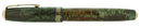 1935 PARKER VACUMATIC OVERSIZE EMERALD PEARL DOUBLE JEWEL FOUNTAIN PEN RESTORED OFFERED BY ANTIQUE DIGGER