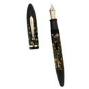 CIRCA 1936 SHEAFFER OVERSIZE BALANCE NON-WHITE DOT EBONIZED PEARL FOUNTAIN PEN RESTORED