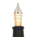 CIRCA 1936 SHEAFFER OVERSIZE BALANCE NON-WHITE DOT EBONIZED PEARL FOUNTAIN PEN RESTORED