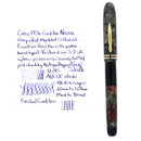 CIRCA 1936 CONKLIN NOZAC GREY & RED MARBLED FOUNTAIN PEN RESTORED OFFERED BY ANTIQUE DIGGER