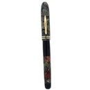 CIRCA 1936 CONKLIN NOZAC GREY & RED MARBLED FOUNTAIN PEN RESTORED OFFERED BY ANTIQUE DIGGER