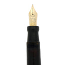 CIRCA 1936 CONKLIN NOZAC GREY & RED MARBLED FOUNTAIN PEN RESTORED OFFERED BY ANTIQUE DIGGER