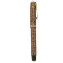 1936 PARKER GOLDEN WEB DOUBLE JEWEL VACUMATIC FOUNTAIN PEN RESTORED OFFERED BY ANTIQUE DIGGER