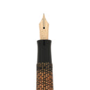 1936 PARKER GOLDEN WEB DOUBLE JEWEL VACUMATIC FOUNTAIN PEN RESTORED OFFERED BY ANTIQUE DIGGER