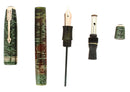 1936 PARKER VACUMATIC SENIOR EMERALD PEARL FOUNTAIN PEN SCARCE OFFERED BY ANTIQUE DIGGER