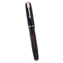 RARE 1936 PARKER VACUMATIC RETICULATED WEB DOUBLE JEWEL FOUNTAIN PEN RESTORED OFFERED BY ANTIQUE DIGGER