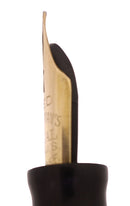 CIRCA 1936 WATERMAN INK VUE EMERALD RAY RED KEYHOLE FLEX NIB FOUNTAIN PEN RESTORED OFFERED BY ANTIQUE DIGGER