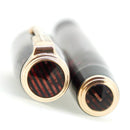 1937 PARKER VACUMATIC BURGUNDY PEARL DOUBLE JEWEL STANDARD SIZE FOUNTAIN PEN RESTORED OFFERED BY ANTIQUE DIGGER