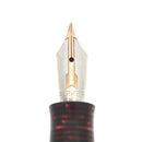 1937 PARKER VACUMATIC BURGUNDY PEARL DOUBLE JEWEL STANDARD SIZE FOUNTAIN PEN RESTORED OFFERED BY ANTIQUE DIGGER