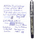 1937 PARKER SILVER ROYAL CHALLENGER SWORD CLIP LARGE SIZE FOUNTAIN PEN RESTORED OFFERED BY ANTIQUE DIGGER