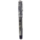 1937 PARKER SILVER ROYAL CHALLENGER SWORD CLIP LARGE SIZE FOUNTAIN PEN RESTORED OFFERED BY ANTIQUE DIGGER