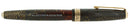 1937 PARKER VACUMATIC GOLDEN PEARL SLENDER MAXIMA DOUBLE JEWEL FOUNTAIN PEN RESTORED