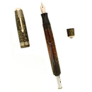 1937 PARKER GOLDEN PEARL VACUMATIC STANDARD DOUBLE JEWEL FOUNTAIN PEN RESTORED OFFERED BY ANTIQUE DIGGER