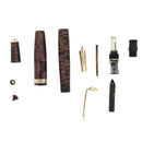1938 PARKER VACUMATIC DOUBLE JEWEL BURGUNDY PEARL MAJOR FOUNTAIN PEN RESTORED OFFERED BY ANTIQUE DIGGER