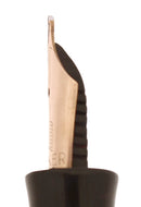 1938 PARKER VACUMATIC GREEN PEARL SHADOW WAVE DOUBLE JEWEL FOUNTAIN PEN RESTORED OFFERED BY ANTIQUE DIGGER