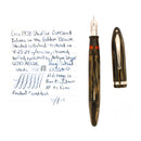 CIRCA 1938 SHEAFFER OVERSIZED BALANCE GOLDEN BROWN FOUNTAIN PEN RESTORED OFFERED BY ANTIQUE DIGGER