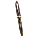 CIRCA 1938 SHEAFFER OVERSIZED BALANCE GOLDEN BROWN FOUNTAIN PEN RESTORED OFFERED BY ANTIQUE DIGGER