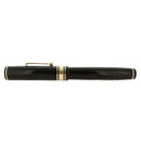 C1928 WAHL EVERSHARP JET BLACK OVERSIZE DECO BAND FOUNTAIN PEN RESTORED OFFERED BY ANTIQUE DIGGER