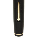 C1928 WAHL EVERSHARP JET BLACK OVERSIZE DECO BAND FOUNTAIN PEN RESTORED OFFERED BY ANTIQUE DIGGER