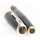 SCARCE 1939 PARKER VACUMATIC SR MAXIMA COIN STACKED JEWELER CAP BAND FOUNTAIN PEN RESTORED OFFERED BY ANTIQUE DIGGER