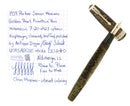 1939 PARKER SENIOR MAXIMA GOLDEN PEARL VACUMATIC DOUBLE JEWEL FOUNTAIN PEN RESTORED OFFERED BY ANTIQUE DIGGER