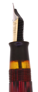 CIRCA 1939 SHEAFFER OVERSIZED CARMINE BALANCE FOUNTAIN PEN RESTORED OFFERED BY ANTIQUE DIGGER