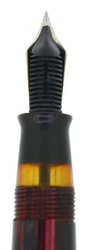 CIRCA 1939 SHEAFFER OVERSIZED CARMINE BALANCE FOUNTAIN PEN RESTORED OFFERED BY ANTIQUE DIGGER