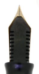 1940 PARKER VACUMATIC EMERALD PEARL DOUBLE JEWEL MAJOR FOUNTAIN PEN RESTORED OFFERED BY ANTIQUE DIGGER