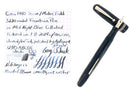 CIRCA 1940S MABIE TODD SWAN 3220 MIDNIGHT BLUE GOLD FILLED TRIM FOUNTAIN PEN RESTORED OFFERED BY ANTIQUE DIGGER