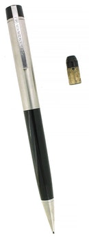 SCARCE CIRCA 1941 EVERSHARP SKYLINE STAINLESS REPEATER PENCIL OFFERED BY ANTIQUE DIGGER