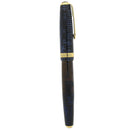 1941 PARKER VACUMATIC DOUBLE JEWEL AZURE PEARL 14K FLEX NIB 2.03MM FOUNTAIN PEN RESTORED OFFERED BY ANTIQUE DIGGER