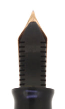 1941 PARKER SENIOR MAXIMA SILVER PEARL VACUMATIC DOUBLE JEWEL FOUNTAIN PEN RESTORED OFFERED BY ANTIQUE DIGGER