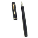 1940S MONTBLANC 304 WARTIME SAFETY EYEDROPPER-FILL FOUNTAIN PEN STUB NIB RESTORED OFFERED BY ANTIQUE DIGGER