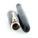 CIRCA 1942 PARKER VACUMATIC AZURE BLUE PEARL FOUNTAIN PEN RESTORED NEAR MINT