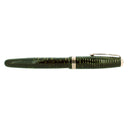 1943 PARKER VACUMATIC EMERALD PEARL FOUNTAIN PEN RESTORED OFFERED BY ANTIQUE DIGGER