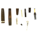 1943 PARKER VACUMATIC MAJOR GOLDEN PEARL FOUNTAIN PEN RESTORED OFFERED BY ANTIQUE DIGGER