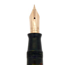 1944 PARKER VACUMATIC EMERALD PEARL SINGLE JEWEL FOUNTAIN PEN RESTORED OFFERED BY ANTIQUE DIGGER