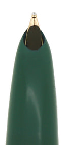 1945 PARKER 51 NASSAU GREEN DOUBLE JEWEL FOUNTAIN PEN RESTORED OFFERED BY ANTIQUE DIGGER