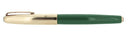 1945 PARKER 51 NASSAU GREEN DOUBLE JEWEL FOUNTAIN PEN RESTORED OFFERED BY ANTIQUE DIGGER