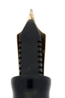 1946 PARKER AZURE PEARL VACUMATIC FOUNTAIN PEN F-BBB 1.75mm FLEX NIB RESTORED OFFERED BY ANTIQUE DIGGER