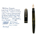NEAR MINT 1946 PARKER VACUMATIC JET BLACK SINGLE JEWEL FOUNTAIN PEN RESTORED OFFERED BY ANTIQUE DIGGER