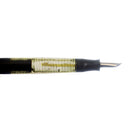 NEAR MINT 1946 PARKER VACUMATIC JET BLACK SINGLE JEWEL FOUNTAIN PEN RESTORED OFFERED BY ANTIQUE DIGGER