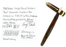 1946 PARKER VACUMATIC MAJOR SIZE GOLDEN PEARL FOUNTAIN PEN RESTORED OFFERED BY ANTIQUE DIGGER