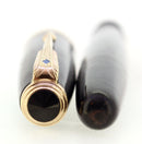 NEAR MINT 1946 PARKER JET BLACK VACUMATIC MAJOR FOUNTAIN PEN RESTORED OFFERED BY ANTIQUE DIGGER