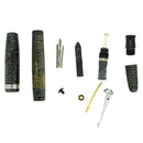 1946 PARKER VACUMATIC SILVER PEARL VMAJOR FOUNTAIN PEN RESTORED OFFERED BY ANTIQUE DIGGER